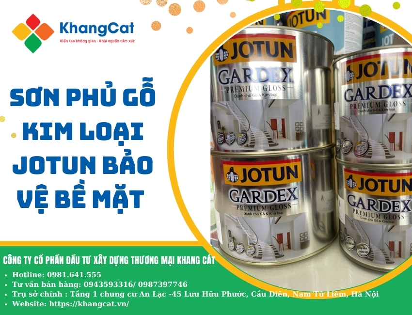 Làm sao để sơn phủ gỗ kim loại JOTUN bảo vệ bề mặt tốt nhất?